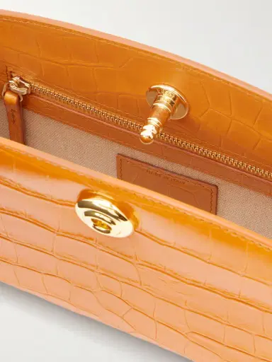 Liffner Pushlock Croc-effect Leather Clutch | Thumbnail 6 Liffner Pushlock Croc-effect Leather Clutch | Thumbnail 6