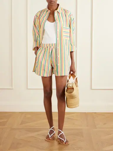 Lido Striped Cotton-poplin Shirt | Thumbnail 2 Lido Striped Cotton-poplin Shirt | Thumbnail 2