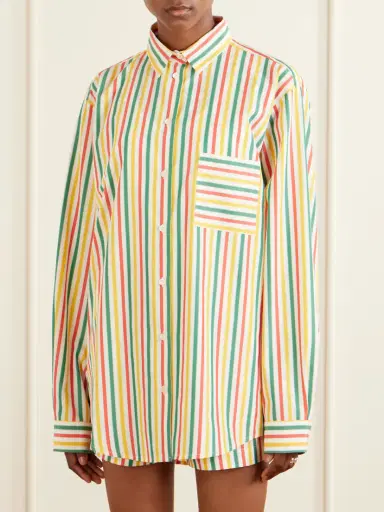 Lido Striped Cotton-poplin Shirt | Thumbnail 3 Lido Striped Cotton-poplin Shirt | Thumbnail 3