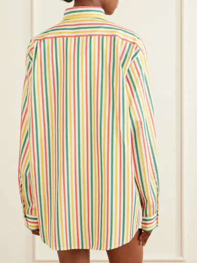 Lido Striped Cotton-poplin Shirt | Thumbnail 4 Lido Striped Cotton-poplin Shirt | Thumbnail 4