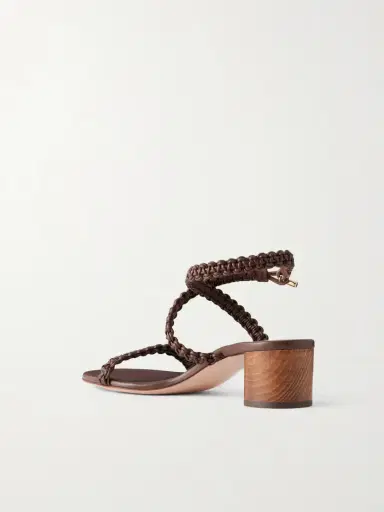Gianvito Rossi 45 Braided Leather Sandals | Thumbnail 3 Gianvito Rossi 45 Braided Leather Sandals | Thumbnail 3