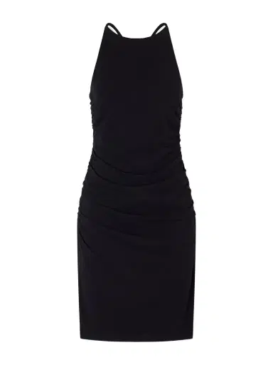 James Perse Ruched Tank Cotton-blend Jersey Mini Dress | Thumbnail 1 James Perse Ruched Tank Cotton-blend Jersey Mini Dress | Thumbnail 1