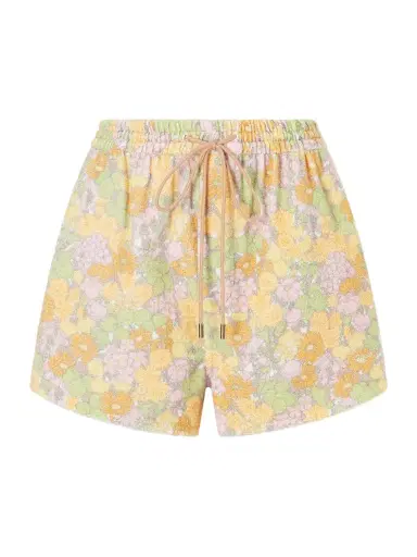 Chloé Floral-print Cotton-terry Shorts | Thumbnail 1 Chloé Floral-print Cotton-terry Shorts | Thumbnail 1