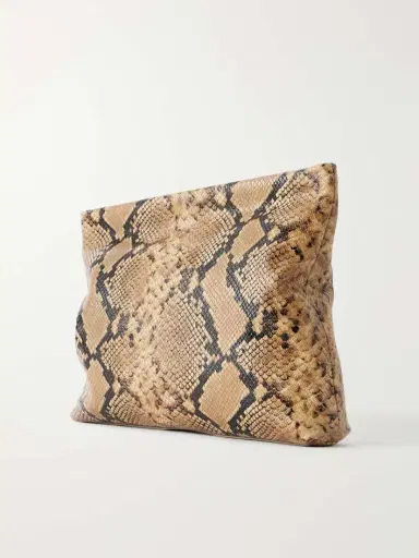 Nili Lotan Jerry Snake-effect Leather Clutch | Thumbnail 4 Nili Lotan Jerry Snake-effect Leather Clutch | Thumbnail 4