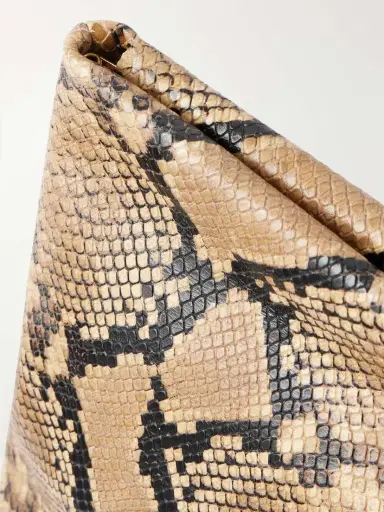Nili Lotan Jerry Snake-effect Leather Clutch | Thumbnail 5 Nili Lotan Jerry Snake-effect Leather Clutch | Thumbnail 5