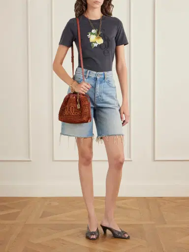 Chloé Printed Cotton-jersey T-shirt | Thumbnail 2 Chloé Printed Cotton-jersey T-shirt | Thumbnail 2