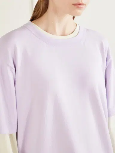 Daughter T-knit Ribbed-knit Cotton T-shirt | Thumbnail 5 Daughter T-knit Ribbed-knit Cotton T-shirt | Thumbnail 5