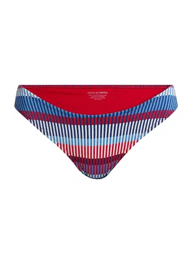 Solid & Striped Women's The Eva Multi-Stripe Bikini Bottom - Size XS | Thumbnail 1 Solid & Striped Women's The Eva Multi-Stripe Bikini Bottom - Size XS | Thumbnail 1