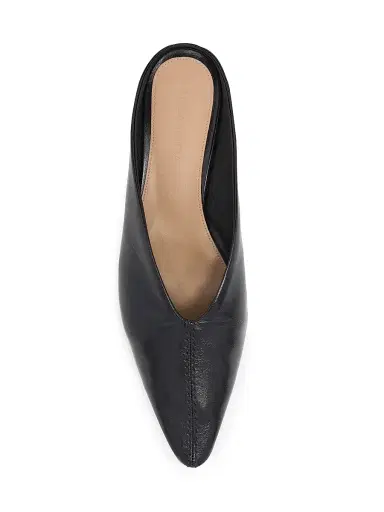 Bottega Veneta Women's Virna Sabot 40MM Leather Mules - Black - Size 6 | Thumbnail 4 Bottega Veneta Women's Virna Sabot 40MM Leather Mules - Black - Size 6 | Thumbnail 4