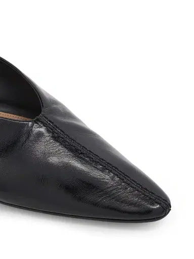 Bottega Veneta Women's Virna Sabot 40MM Leather Mules - Black - Size 6 | Thumbnail 5 Bottega Veneta Women's Virna Sabot 40MM Leather Mules - Black - Size 6 | Thumbnail 5