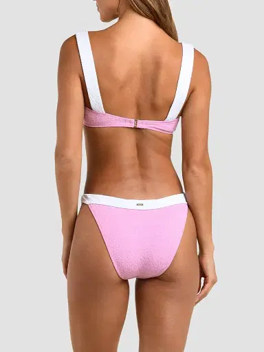 L'Agence Women's Colorblock Chic Alexandria Underwire Bikini Top - Blush - Size XL | Thumbnail 4 L'Agence Women's Colorblock Chic Alexandria Underwire Bikini Top - Blush - Size XL | Thumbnail 4