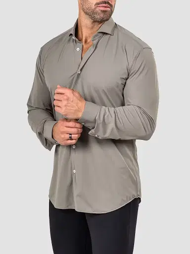 Maceoo Men's Einstein Marthyr Shirt - Green | Thumbnail 4 Maceoo Men's Einstein Marthyr Shirt - Green | Thumbnail 4