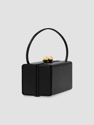 Carolina Herrera Women's Mimi Satin Top Handle Bag | Thumbnail 2 Carolina Herrera Women's Mimi Satin Top Handle Bag | Thumbnail 2