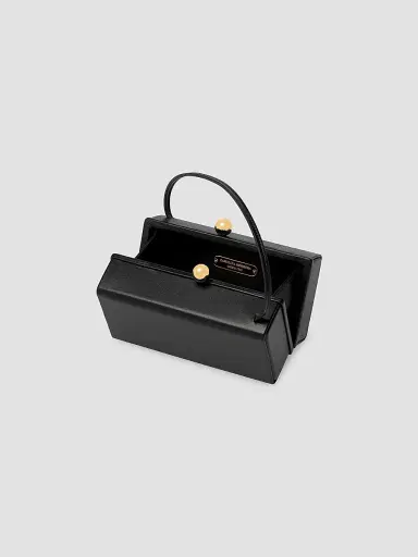 Carolina Herrera Women's Mimi Satin Top Handle Bag | Thumbnail 3 Carolina Herrera Women's Mimi Satin Top Handle Bag | Thumbnail 3