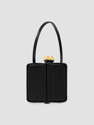 Carolina Herrera Women's Mimi Satin Top Handle Bag | Thumbnail 4 Carolina Herrera Women's Mimi Satin Top Handle Bag | Thumbnail 4