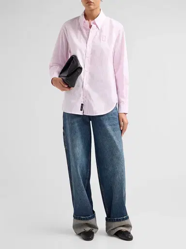 Marc Jacobs Women's Pop J Marc Poplin Shirt - Ribbon Pink Multi | Thumbnail 2 Marc Jacobs Women's Pop J Marc Poplin Shirt - Ribbon Pink Multi | Thumbnail 2