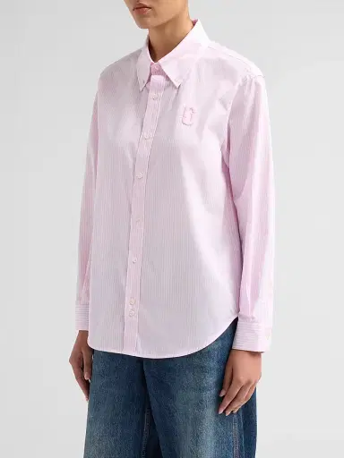 Marc Jacobs Women's Pop J Marc Poplin Shirt - Ribbon Pink Multi | Thumbnail 4 Marc Jacobs Women's Pop J Marc Poplin Shirt - Ribbon Pink Multi | Thumbnail 4