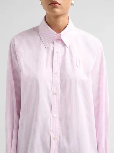 Marc Jacobs Women's Pop J Marc Poplin Shirt - Ribbon Pink Multi | Thumbnail 5 Marc Jacobs Women's Pop J Marc Poplin Shirt - Ribbon Pink Multi | Thumbnail 5