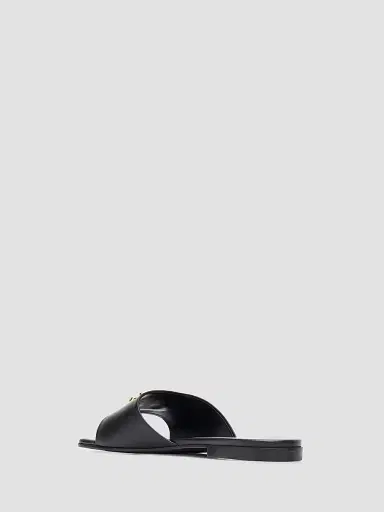 Gucci Women's Double G Leather Sandals - Nero | Thumbnail 4 Gucci Women's Double G Leather Sandals - Nero | Thumbnail 4