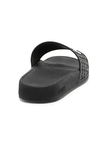 AMIRI Men's Ma Quad Logo Slide Sandals | Thumbnail 3 AMIRI Men's Ma Quad Logo Slide Sandals | Thumbnail 3
