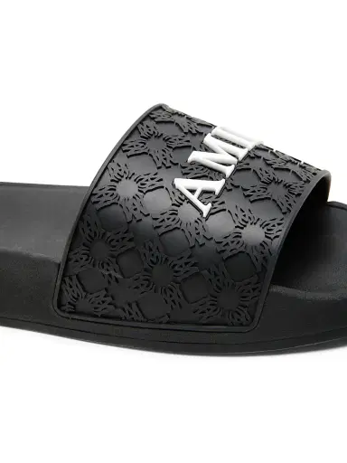 AMIRI Men's Ma Quad Logo Slide Sandals | Thumbnail 5 AMIRI Men's Ma Quad Logo Slide Sandals | Thumbnail 5