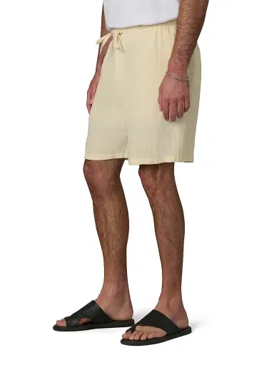 Joe's Jeans Men's Linen Drawstring Shorts - Summer Sand - Size XXL | Thumbnail 3 Joe's Jeans Men's Linen Drawstring Shorts - Summer Sand - Size XXL | Thumbnail 3