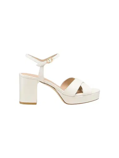 Stuart Weitzman Women's Dayna 80MM Leather Platform Sandals | Thumbnail 1 Stuart Weitzman Women's Dayna 80MM Leather Platform Sandals | Thumbnail 1