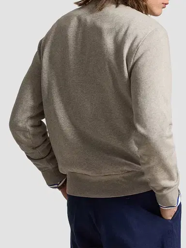 Polo Ralph Lauren Men's Logo Cotton-Blend Crewneck Sweatshirt - Dark Sport Heather - Size XXL | Thumbnail 3 Polo Ralph Lauren Men's Logo Cotton-Blend Crewneck Sweatshirt - Dark Sport Heather - Size XXL | Thumbnail 3