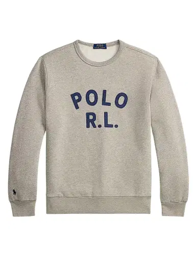 Polo Ralph Lauren Men's Logo Cotton-Blend Crewneck Sweatshirt - Dark Sport Heather - Size XXL | Thumbnail 1 Polo Ralph Lauren Men's Logo Cotton-Blend Crewneck Sweatshirt - Dark Sport Heather - Size XXL | Thumbnail 1