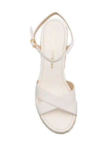 Stuart Weitzman Women's Dayna Leather Espadrille Sandals | Thumbnail 5 Stuart Weitzman Women's Dayna Leather Espadrille Sandals | Thumbnail 5