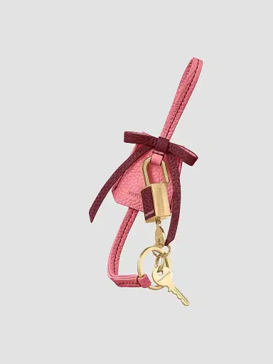 MAISON de SABRÉ Women's The Bow Padlock Charm - Candy Plum | Thumbnail 3 MAISON de SABRÉ Women's The Bow Padlock Charm - Candy Plum | Thumbnail 3