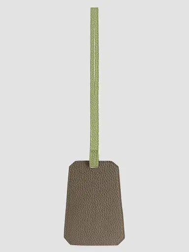 MAISON de SABRÉ Leather Luggage Tag - Cashmere Matcha | Thumbnail 2 MAISON de SABRÉ Leather Luggage Tag - Cashmere Matcha | Thumbnail 2