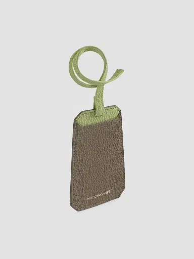 MAISON de SABRÉ Leather Luggage Tag - Cashmere Matcha | Thumbnail 3 MAISON de SABRÉ Leather Luggage Tag - Cashmere Matcha | Thumbnail 3