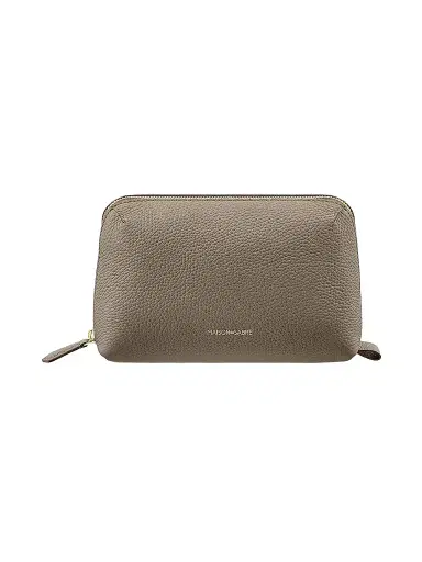 MAISON de SABRÉ Leather Tech Pouch - Cashmere Clay | Thumbnail 1 MAISON de SABRÉ Leather Tech Pouch - Cashmere Clay | Thumbnail 1