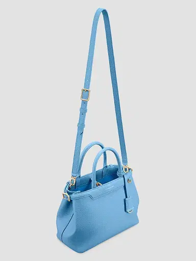 MAISON de SABRÉ Women's The Palais Top Handle Bag - Sky Blue | Thumbnail 8 MAISON de SABRÉ Women's The Palais Top Handle Bag - Sky Blue | Thumbnail 8