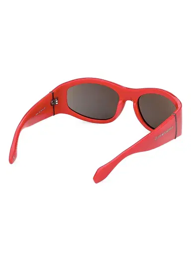 Christian Louboutin Men's 60MM Oval Sunglasses - Shiny Red Smoke | Thumbnail 6 Christian Louboutin Men's 60MM Oval Sunglasses - Shiny Red Smoke | Thumbnail 6