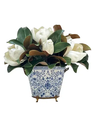 Winward Home Everyday Newness Refresh Faux-Magnolia Arrangement | Thumbnail 1 Winward Home Everyday Newness Refresh Faux-Magnolia Arrangement | Thumbnail 1