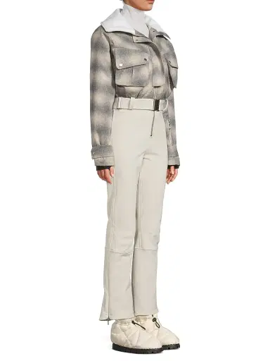 Cordova Women's Telluride Ski Suit - Plaid Smoke Stone | Thumbnail 4 Cordova Women's Telluride Ski Suit - Plaid Smoke Stone | Thumbnail 4