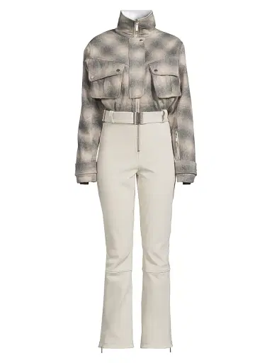Cordova Women's Telluride Ski Suit - Plaid Smoke Stone | Thumbnail 1 Cordova Women's Telluride Ski Suit - Plaid Smoke Stone | Thumbnail 1