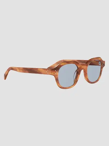 Celine Men's 3 Dots 48MM Round Sunglasses - Blonde Havana Blue | Thumbnail 3 Celine Men's 3 Dots 48MM Round Sunglasses - Blonde Havana Blue | Thumbnail 3