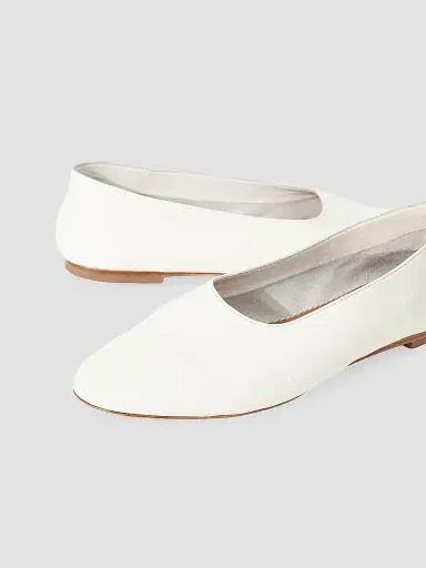 Staud Women's Alba Leather Ballet Flats | Thumbnail 2 Staud Women's Alba Leather Ballet Flats | Thumbnail 2