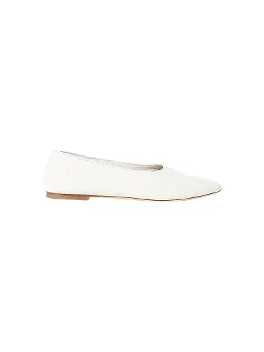 Staud Women's Alba Leather Ballet Flats | Thumbnail 1 Staud Women's Alba Leather Ballet Flats | Thumbnail 1