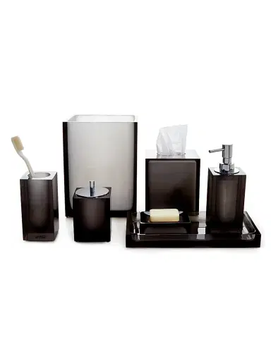 Jonathan Adler Hollywood Acrylic Soap Dispenser - Smoke | Thumbnail 5 Jonathan Adler Hollywood Acrylic Soap Dispenser - Smoke | Thumbnail 5