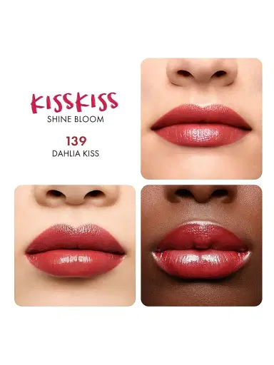 GUERLAIN Women's KissKiss Bloom Lipstick - 139 Dahlia Kiss | Thumbnail 3 GUERLAIN Women's KissKiss Bloom Lipstick - 139 Dahlia Kiss | Thumbnail 3