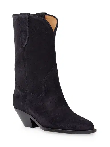 Isabel Marant Women's Dahope Suede Boots - Faded Black | Thumbnail 1 Isabel Marant Women's Dahope Suede Boots - Faded Black | Thumbnail 1
