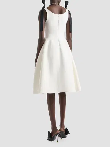 Givenchy Women's Dress in Compact Knit with Bows | Thumbnail 2 Givenchy Women's Dress in Compact Knit with Bows | Thumbnail 2