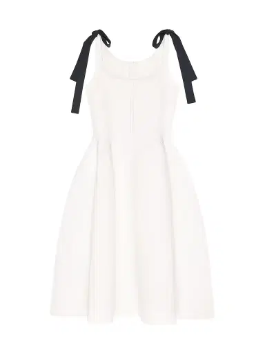 Givenchy Women's Dress in Compact Knit with Bows | Thumbnail 1 Givenchy Women's Dress in Compact Knit with Bows | Thumbnail 1