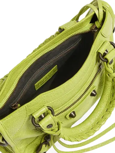 Balenciaga Women's Le City Mini Top Handle Bag - Pistache | Thumbnail 7 Balenciaga Women's Le City Mini Top Handle Bag - Pistache | Thumbnail 7