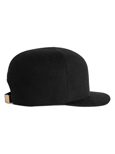Balenciaga Women's Cotton Drill Hat - Black - Size Small | Thumbnail 2 Balenciaga Women's Cotton Drill Hat - Black - Size Small | Thumbnail 2