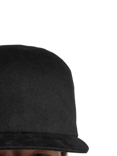 Balenciaga Women's Cotton Drill Hat - Black - Size Small | Thumbnail 5 Balenciaga Women's Cotton Drill Hat - Black - Size Small | Thumbnail 5